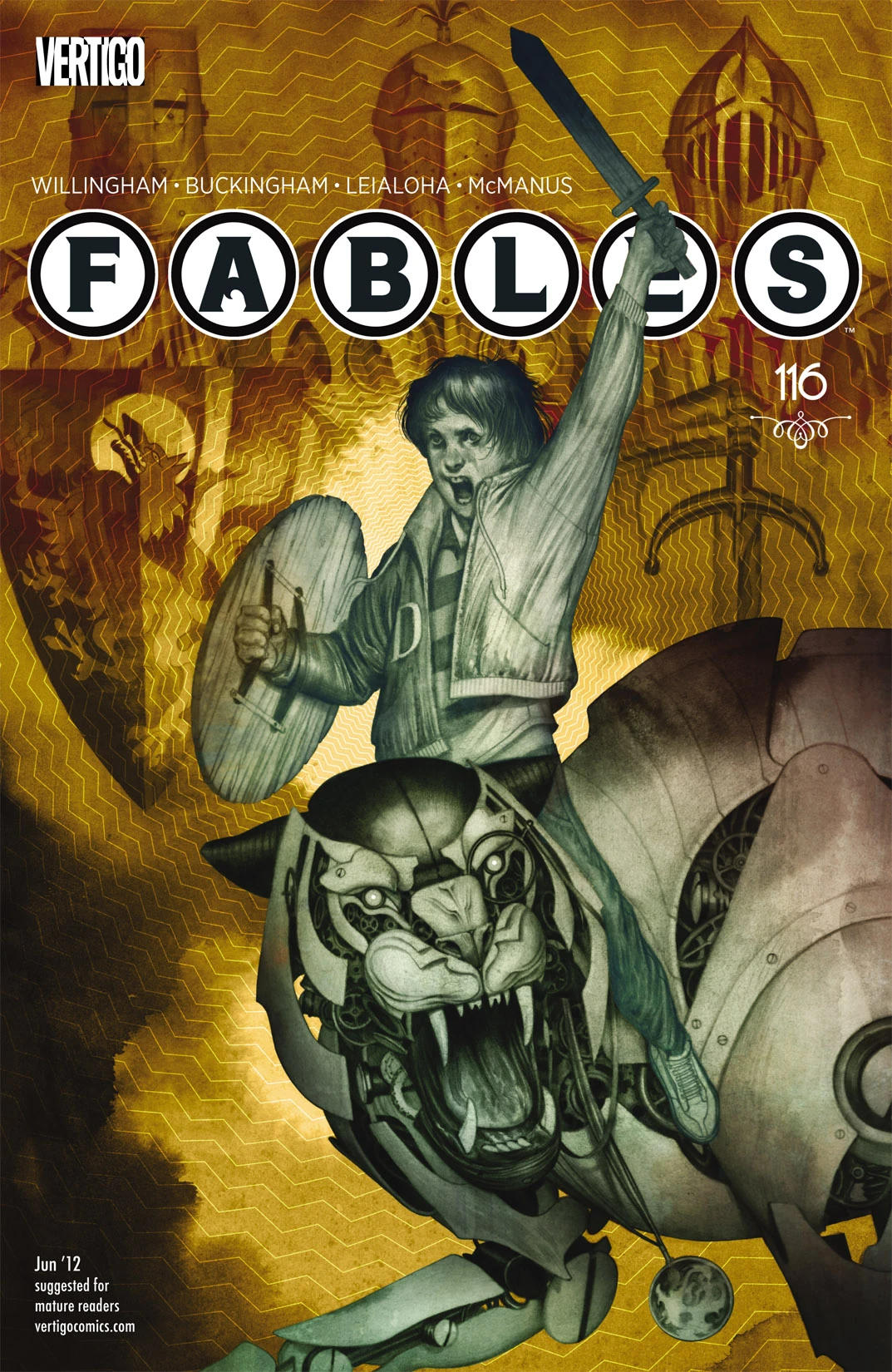 Fables #116 (DC, 2012 — Cover A) cover